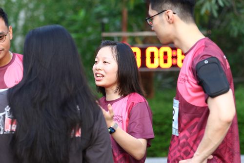 Race photo from Assurance Fun Run 2024