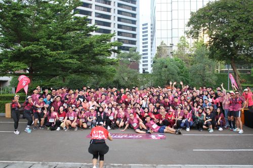 Race photo from Assurance Fun Run 2024