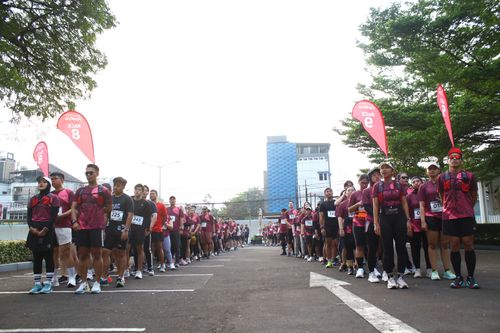 Race photo from Assurance Fun Run 2024