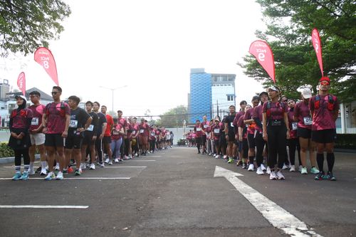 Race photo from Assurance Fun Run 2024