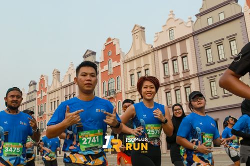 Race photo from ISOPlus Run 2024 Jakarta