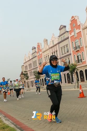 Race photo from ISOPlus Run 2024 Jakarta