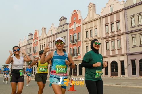 Race photo from ISOPlus Run 2024 Jakarta