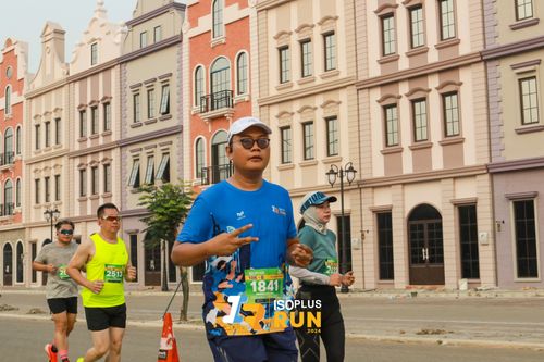 Race photo from ISOPlus Run 2024 Jakarta
