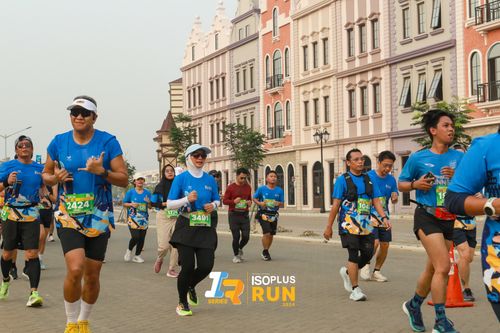 Race photo from ISOPlus Run 2024 Jakarta
