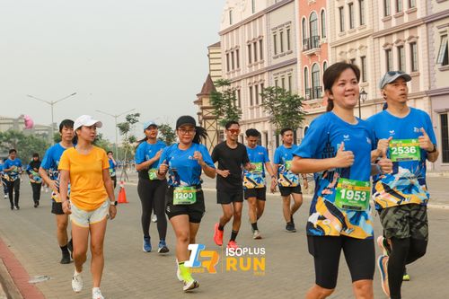 Race photo from ISOPlus Run 2024 Jakarta