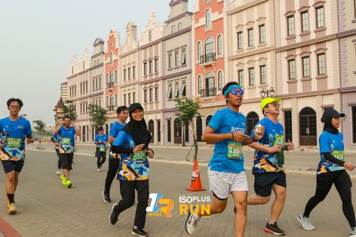 Race photo from ISOPlus Run 2024 Jakarta