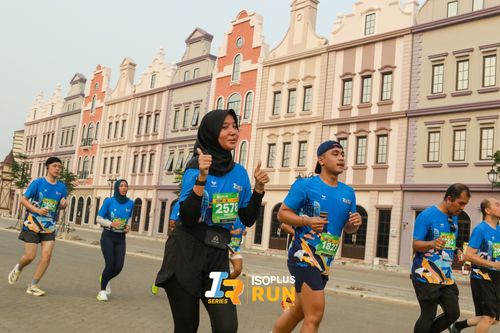 Race photo from ISOPlus Run 2024 Jakarta
