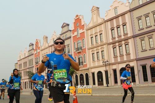 Race photo from ISOPlus Run 2024 Jakarta