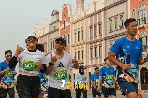 Race photo from ISOPlus Run 2024 Jakarta