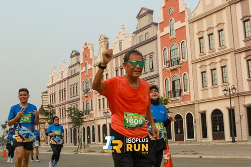 Race photo from ISOPlus Run 2024 Jakarta