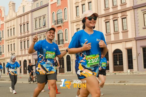 Race photo from ISOPlus Run 2024 Jakarta