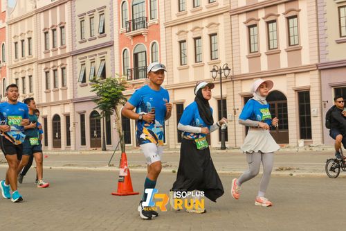 Race photo from ISOPlus Run 2024 Jakarta