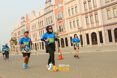 Race photo from ISOPlus Run 2024 Jakarta