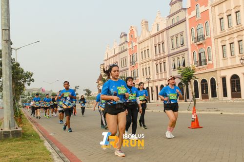 Race photo from ISOPlus Run 2024 Jakarta