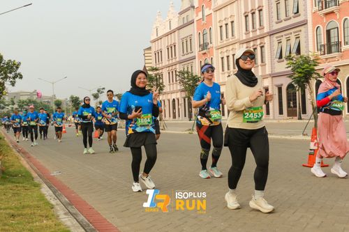 Race photo from ISOPlus Run 2024 Jakarta