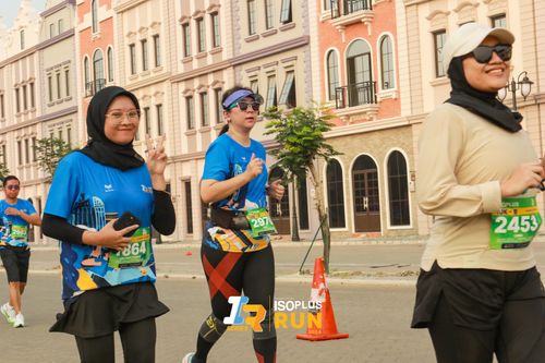 Race photo from ISOPlus Run 2024 Jakarta