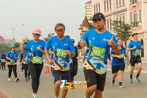 Race photo from ISOPlus Run 2024 Jakarta
