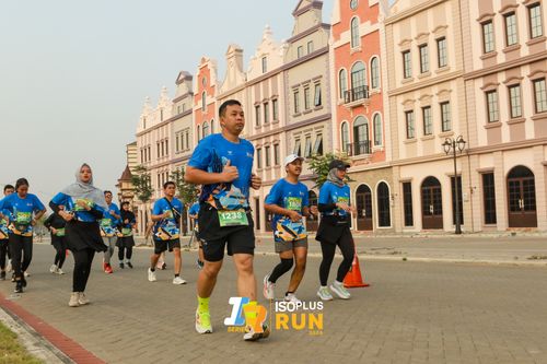 Race photo from ISOPlus Run 2024 Jakarta