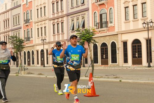 Race photo from ISOPlus Run 2024 Jakarta