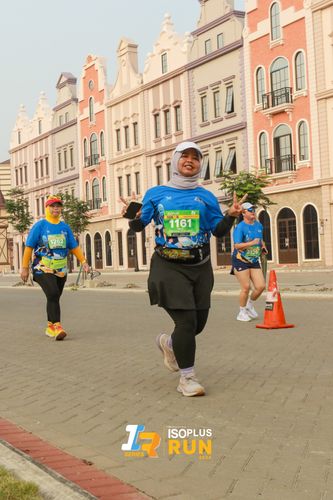 Race photo from ISOPlus Run 2024 Jakarta