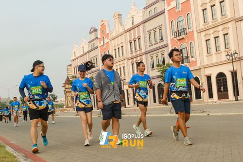 Race photo from ISOPlus Run 2024 Jakarta