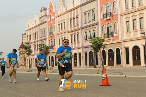 Race photo from ISOPlus Run 2024 Jakarta
