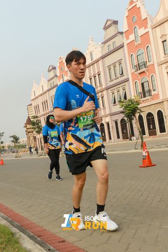 Race photo from ISOPlus Run 2024 Jakarta