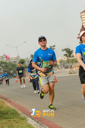 Race photo from ISOPlus Run 2024 Jakarta