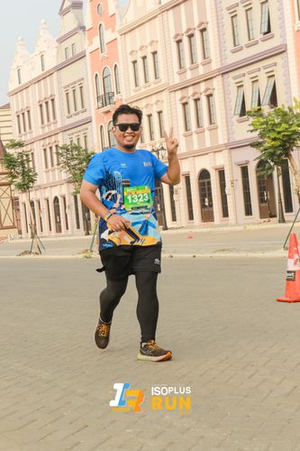 Race photo from ISOPlus Run 2024 Jakarta