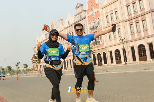 Race photo from ISOPlus Run 2024 Jakarta