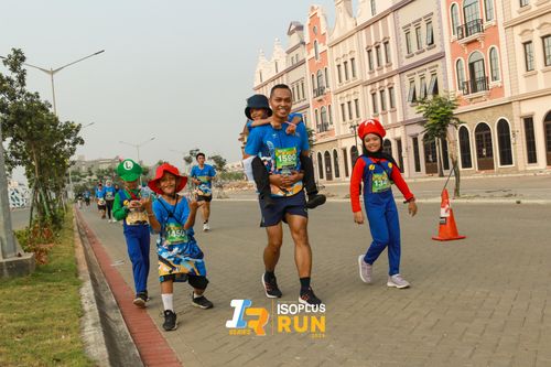 Race photo from ISOPlus Run 2024 Jakarta