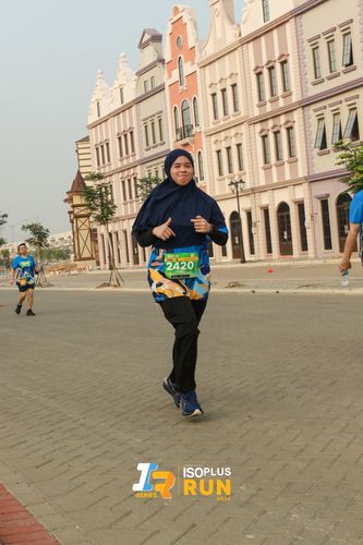 Race photo from ISOPlus Run 2024 Jakarta