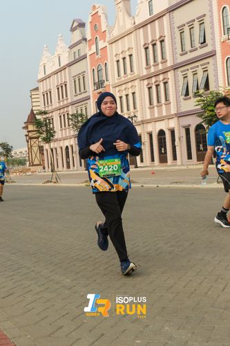 Race photo from ISOPlus Run 2024 Jakarta
