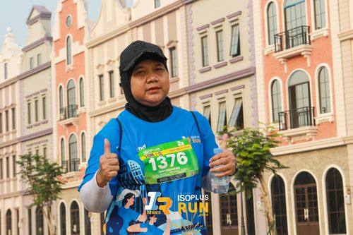 Race photo from ISOPlus Run 2024 Jakarta