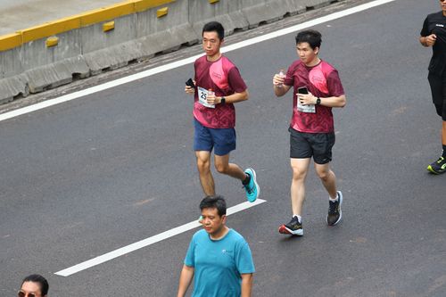 Race photo from Assurance Fun Run 2024
