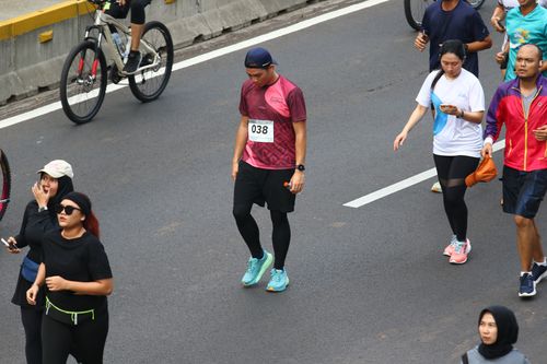 Race photo from Assurance Fun Run 2024