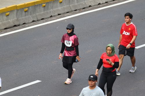 Race photo from Assurance Fun Run 2024