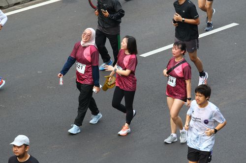 Race photo from Assurance Fun Run 2024