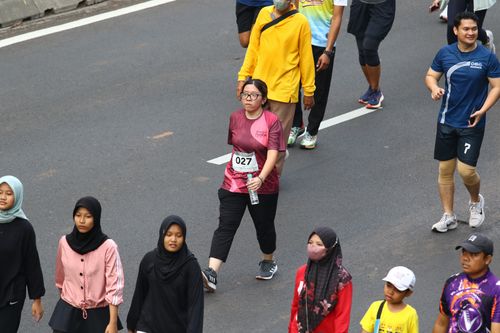 Race photo from Assurance Fun Run 2024