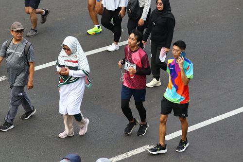 Race photo from Assurance Fun Run 2024