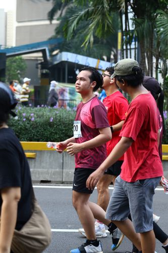 Race photo from Assurance Fun Run 2024