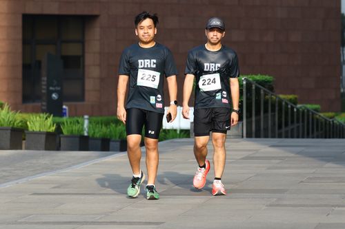 Race photo from Assurance Fun Run 2024
