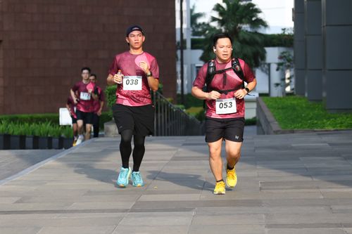 Race photo from Assurance Fun Run 2024