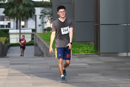 Race photo from Assurance Fun Run 2024