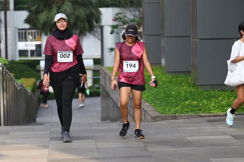 Race photo from Assurance Fun Run 2024