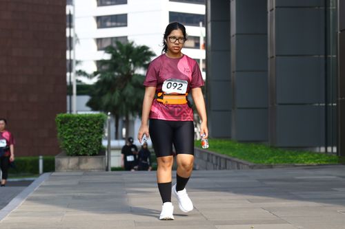 Race photo from Assurance Fun Run 2024