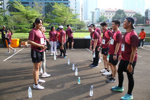 Race photo from Assurance Fun Run 2024