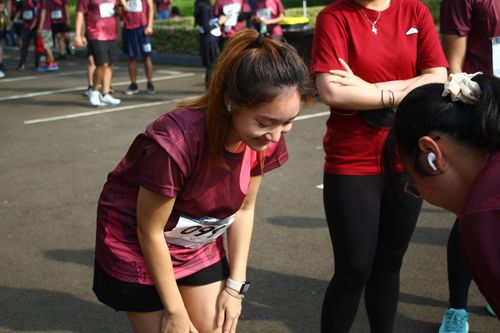 Race photo from Assurance Fun Run 2024
