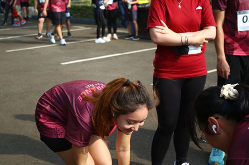 Race photo from Assurance Fun Run 2024